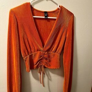 Burnt orange long sleeve